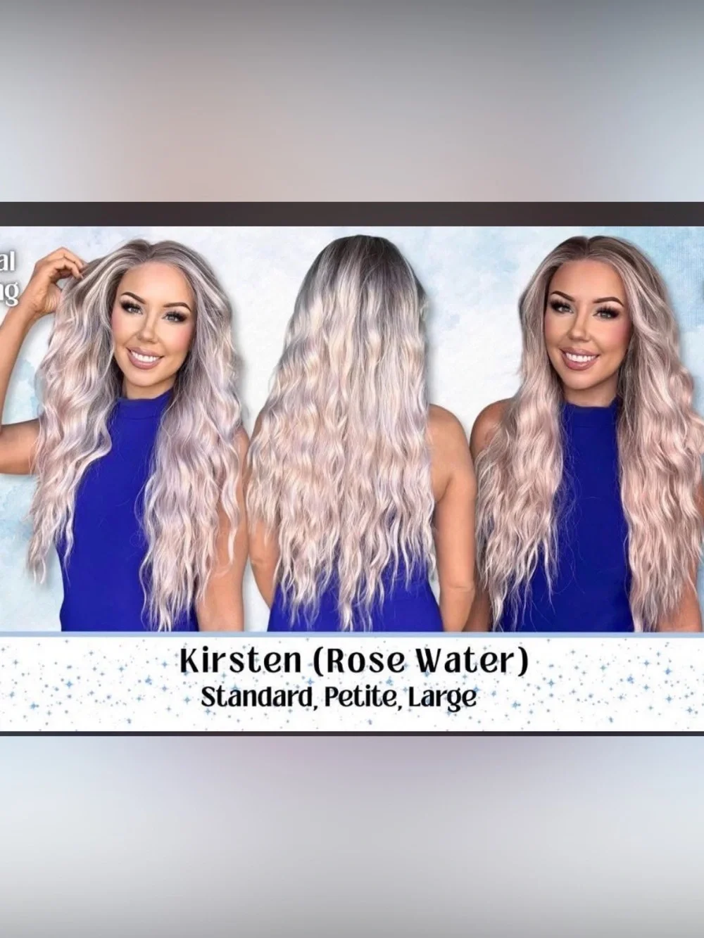 Kirsten (Rose Water) Long water waves wig - CSC - Picture 1 of 11